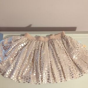 Elegant Cream and Gold Women's Skirt